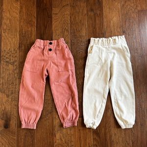 Zara girls pants size 6/7